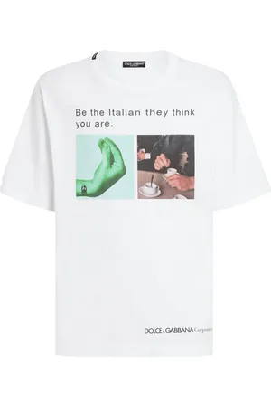 Dolce & Gabbana Playera con estampado gráfico