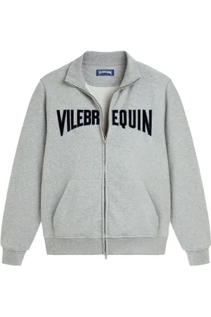 Vilebrequin Sudadera con logo y costuras