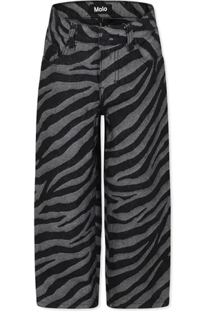 Molo Jeans con estampado de cebra