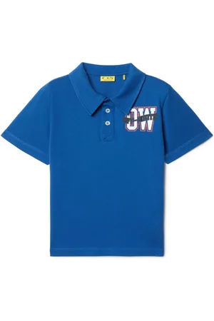 OFF-WHITE Playera tipo polo universitaria Arrow