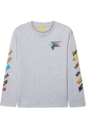 OFF-WHITE Playera manga larga Arrow