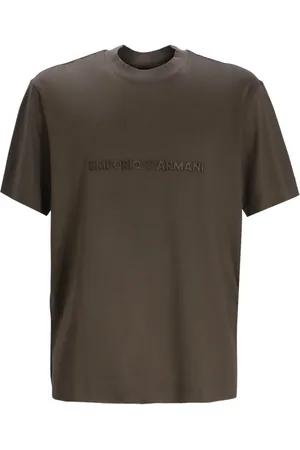 Emporio Armani Playera con logo estampado