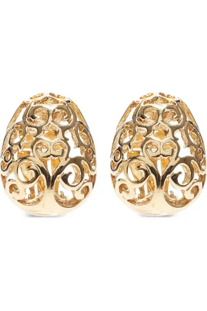 Saint Laurent Aretes clip con diseño 1990
