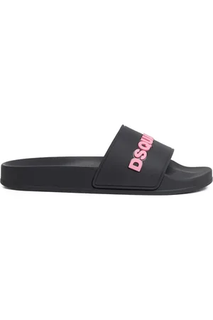 Dsquared2 Flip flops con logo estampado