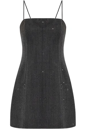 Alexander Wang Vestido corto con detalles de cristal