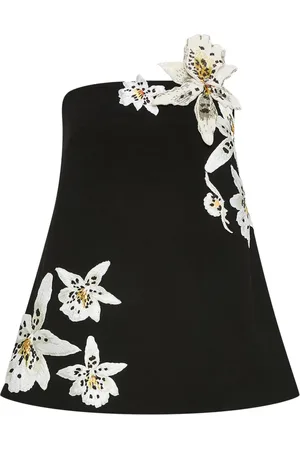 Oscar de la Renta Blusa Watercolor Orchid