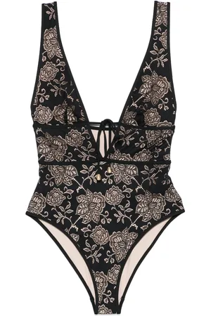 ZIMMERMANN Traje de baño Tallow Lace Plunge