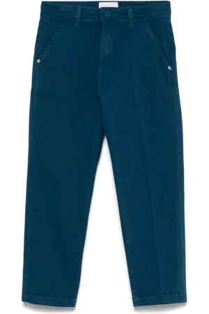 Trussardi Pantalones con parche del logo