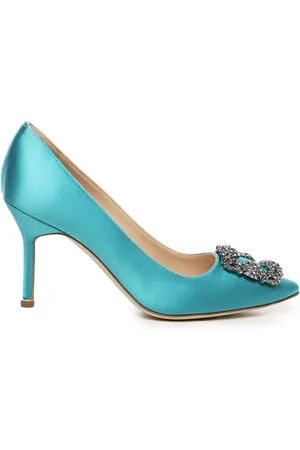 Manolo Blahnik Zapatillas Hangisli con tacón de 90mm