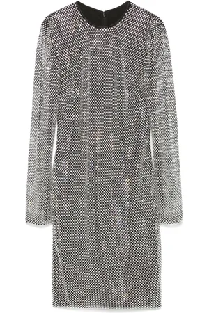 Dolce & Gabbana Vestido corto con detalles de cristal