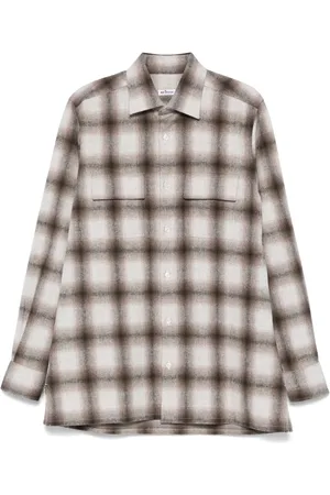 Kiton Camisa de franela