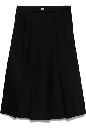 Totême Falda midi con diseño floral