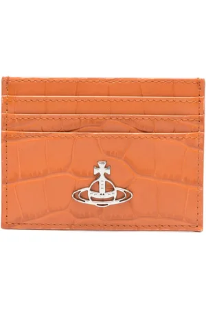 Vivienne Westwood Tarjetero con placa del logo
