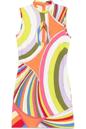 Puccini Vestido corto con estampado Iride