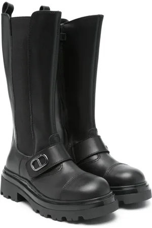 Twin-Set Botas con placa Oval T