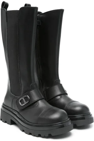 Twin-Set Botas con placa Oval T