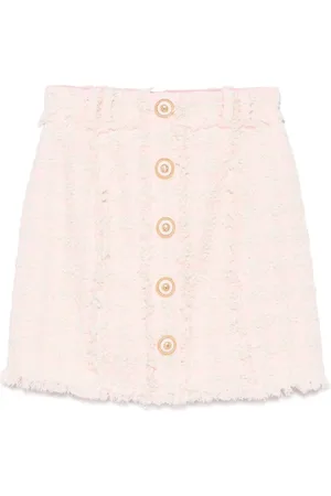 Balmain Falda corta de tweed
