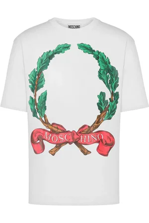 Moschino Playera con estampado Laurel