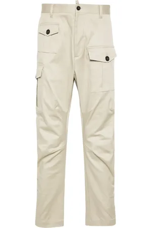 Dsquared2 Pantalones cargo con placa del logo