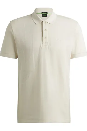 HUGO BOSS Playera tipo polo con logo estampado