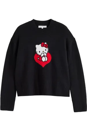 Chinti & Parker Suéter Hello Kitty Heart