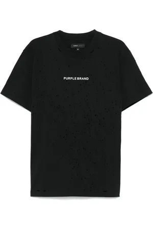 Purple Brand Ripped T-shirt
