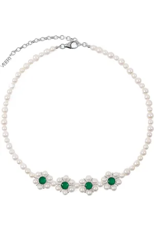 Veert Collar Four Flower Pearl