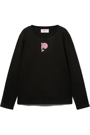 PUCCI Junior Playera con logo estampado