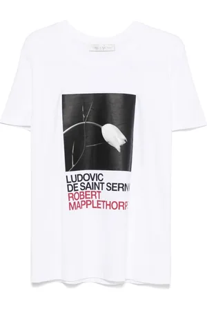 Ludovic De Saint Sernin Playera con estampado Tulip and Thorn x Robert Mapplethorpe