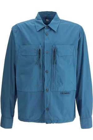 C.P. Company Camisa con logo bordado