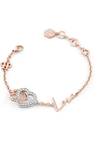 Philipp Plein Pulsera Rocked Hearts