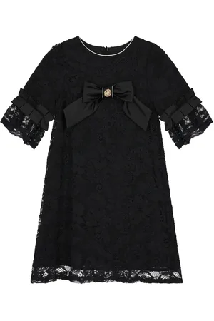 PATACHOU Vestido de encaje con detalle de moño