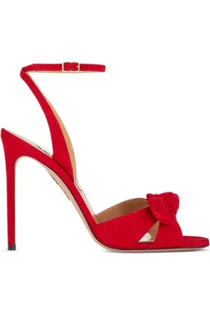 Aquazzura Sandalias Very Bow Tie con tacón de 105mm