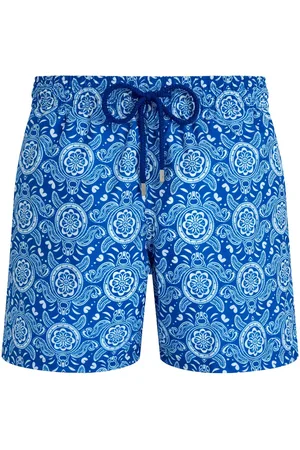 Vilebrequin Shorts de playa Tribal Turtles