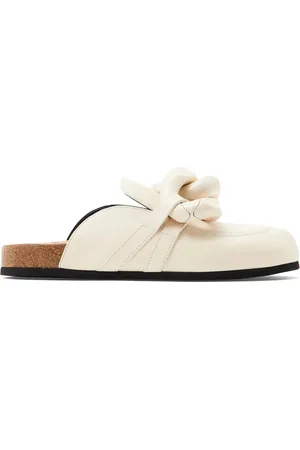 J.W.Anderson Mules de cuero con cadena