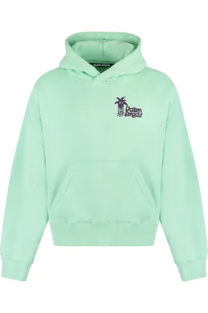 Palm Angels Hoodie Douby con logo estampado