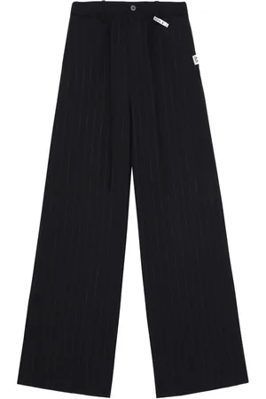 Maison Mihara Yasuhiro Pantalones con dobladillo vuelto