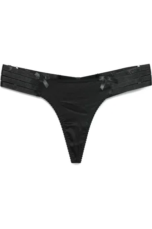 BORDELLE Tanga con detalle de moño