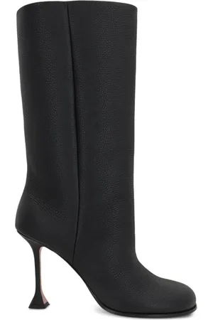 Amina Muaddi Botas Liya con tacón 95mm