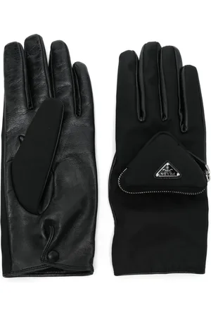 Prada Guantes de piel de napa
