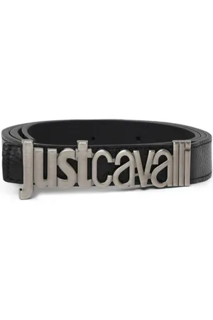 Roberto Cavalli Cinturón con letras del logo