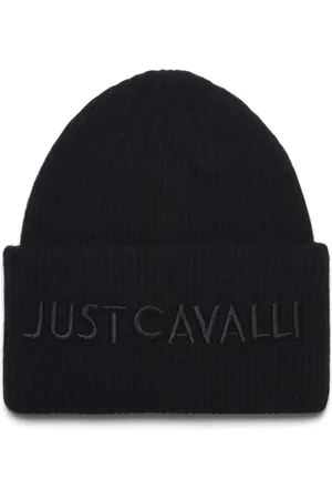 Roberto Cavalli Gorro con logo bordado