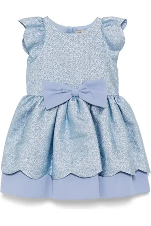 HUCKLEBONES LONDON Vestido con diseño festoneado
