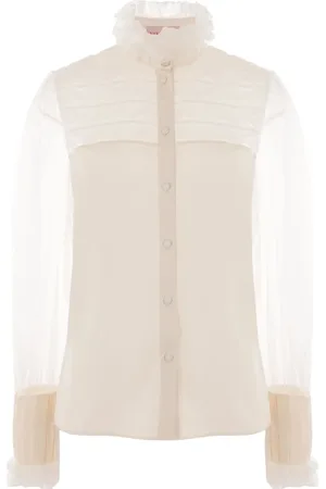 VALENTINO GARAVANI Blusa de organza