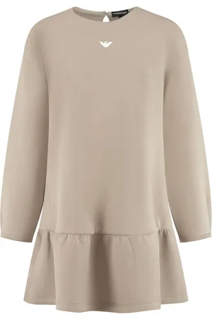 Emporio Armani Vestido con placa del logo