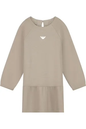 Emporio Armani Vestido con placa del logo