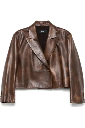 arma leder Blazer corto