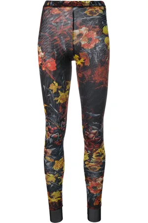 Jean Paul Gaultier Leggins con estampado floral