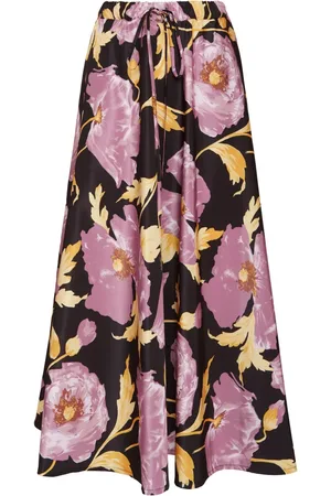 La DoubleJ Falda midi con estampado
