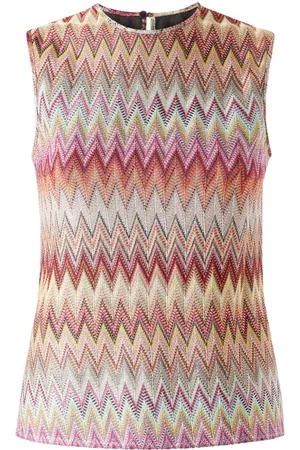 Missoni Camiseta entretejida en zigzag